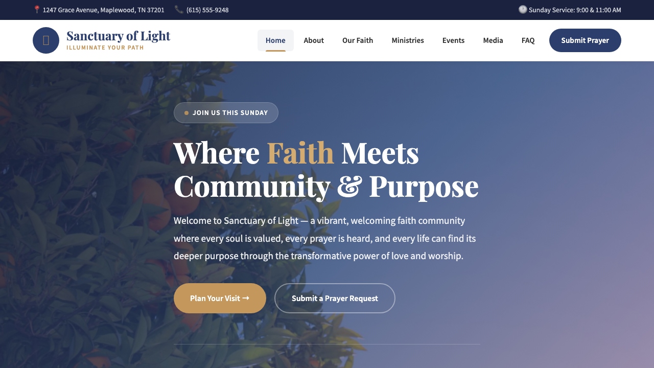 View Religion and Spirituality page