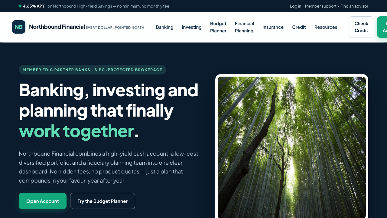 View Personal Finance page