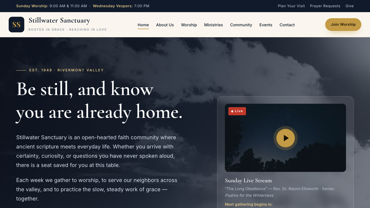 View Religion and Spirituality page