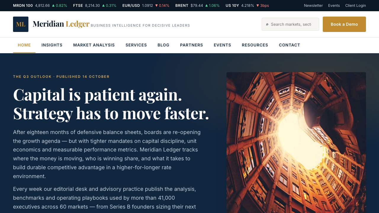 View Business page