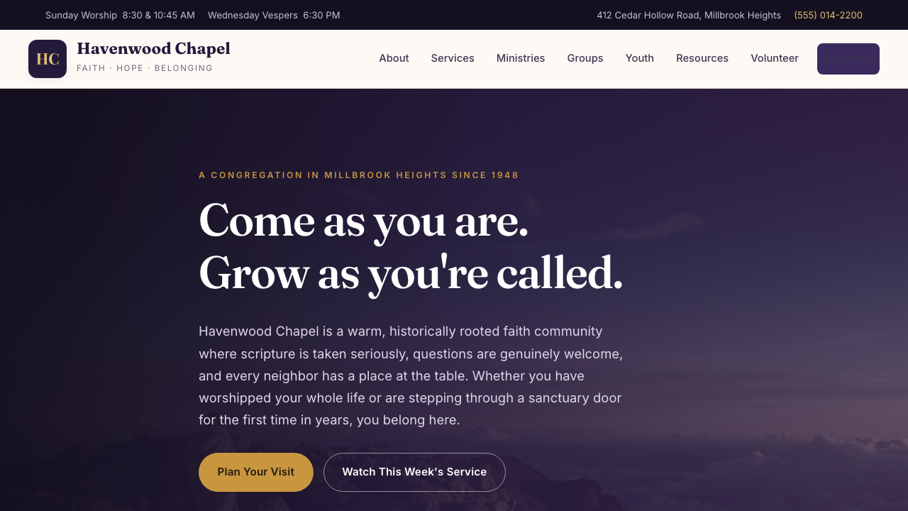 View Religion and Spirituality page