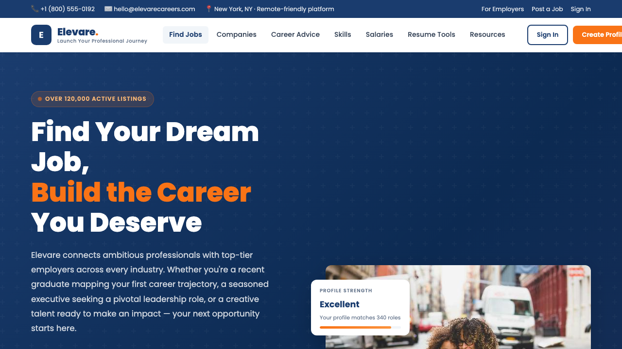 View Careers page