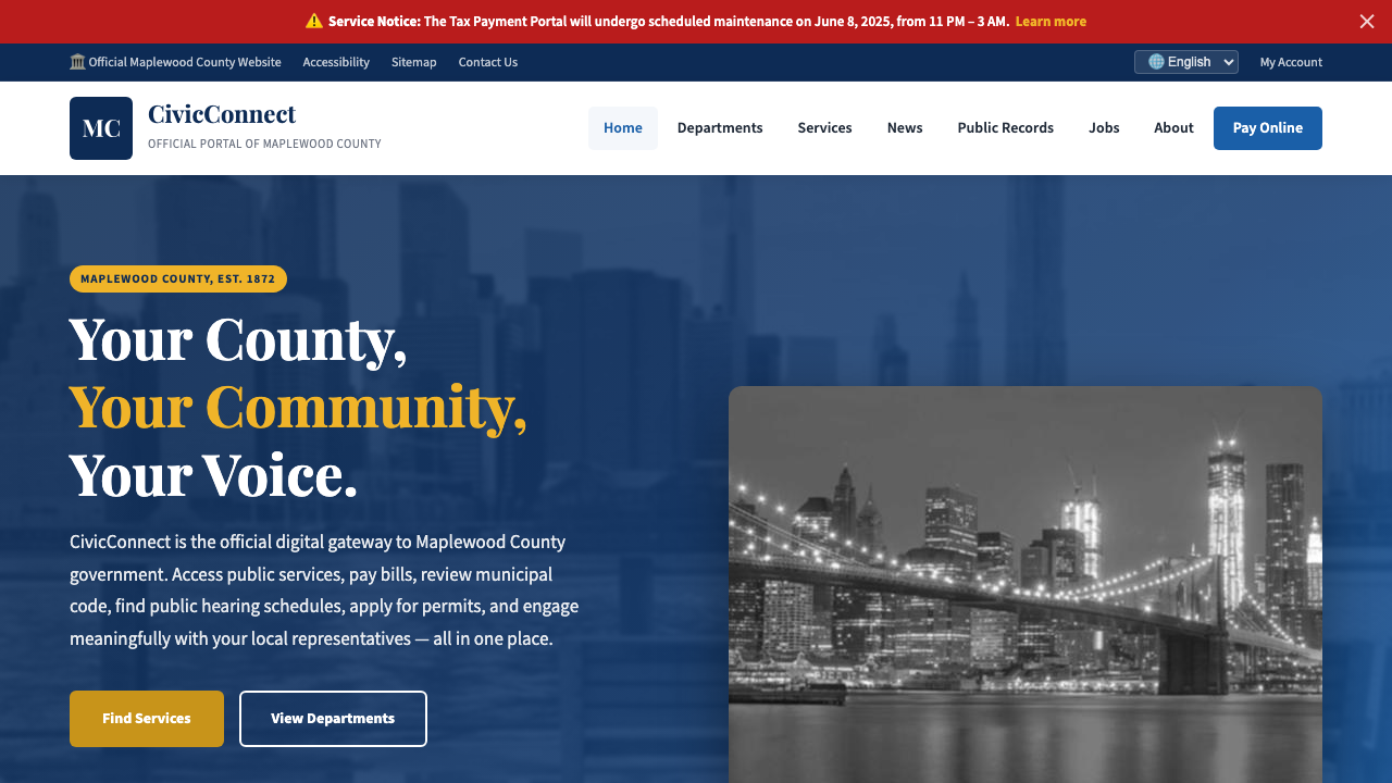 View Government page