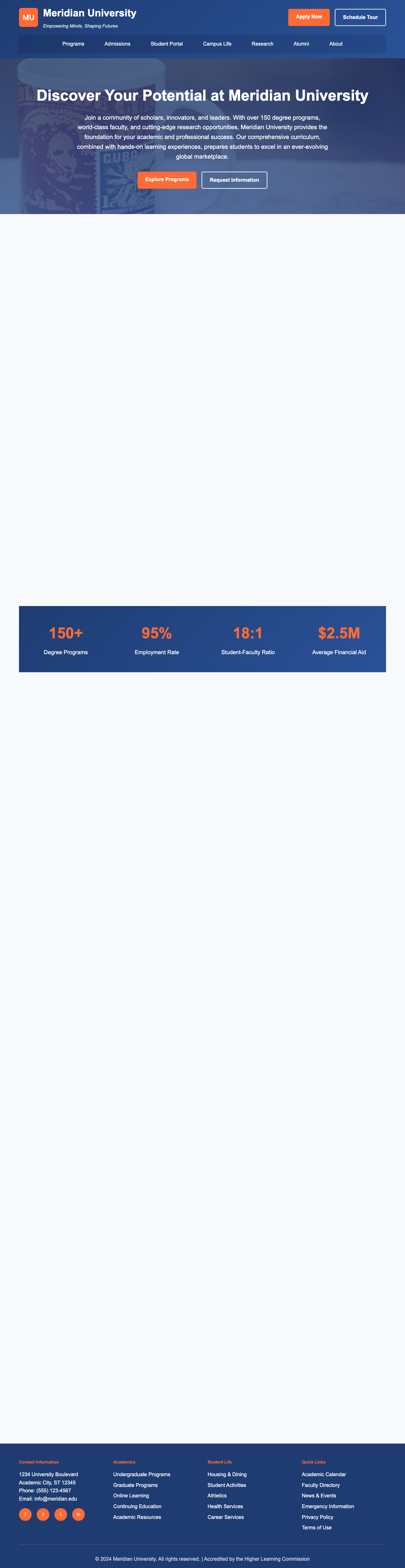 Education page with AIMAC score 14.8 (3 critical and 7 serious violations)