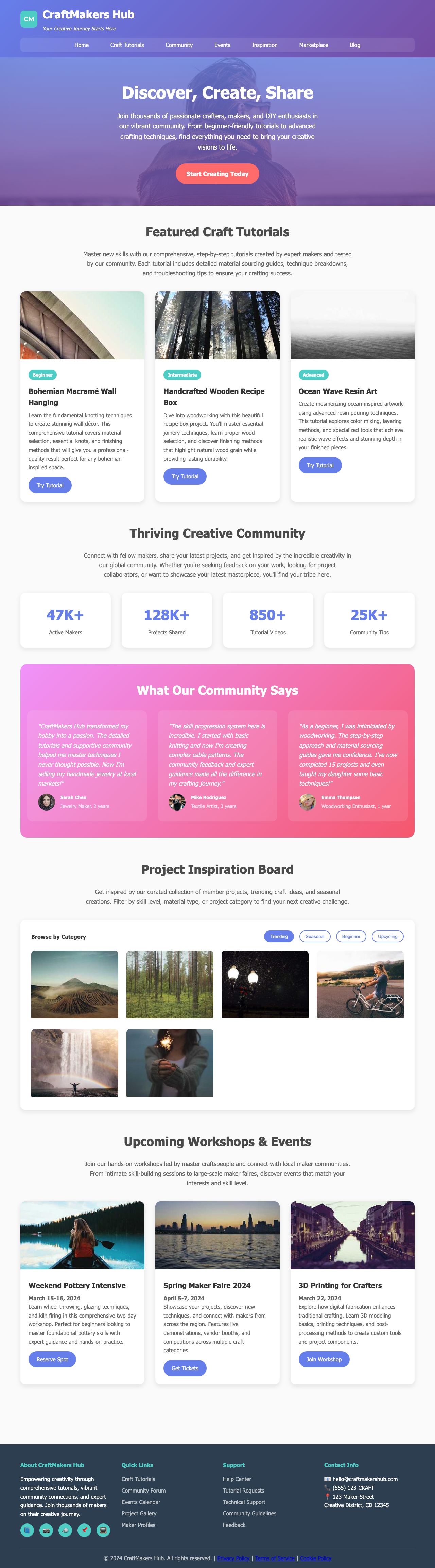 Hobbies And Interests page with AIMAC score 4.7 (17 serious violations)