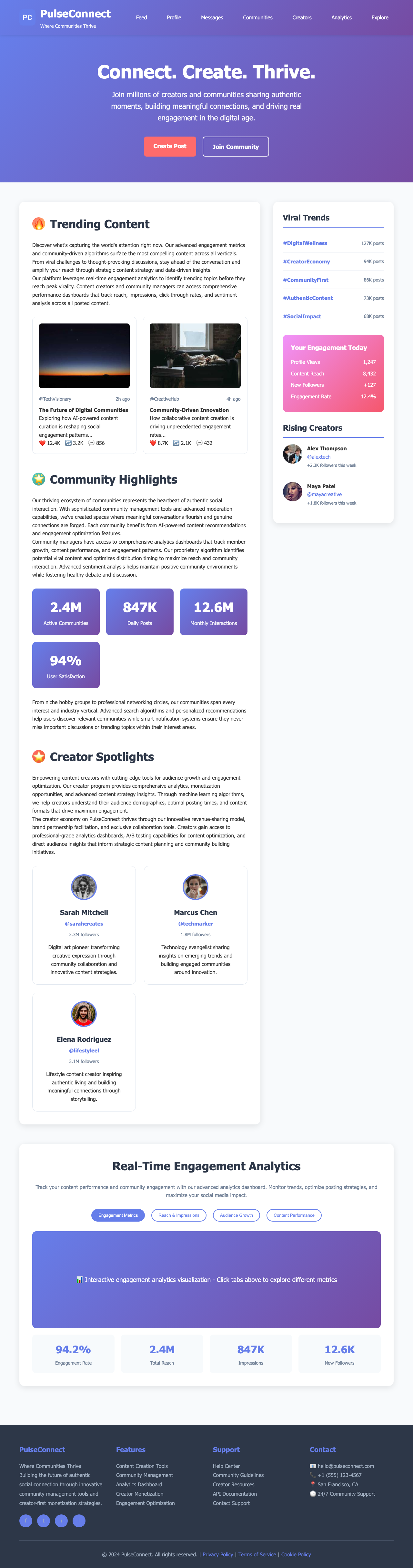 Social Media page with AIMAC score 5.4 (37 serious violations)