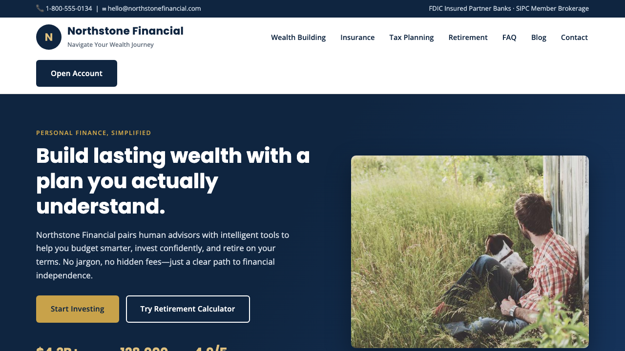 View Personal Finance page