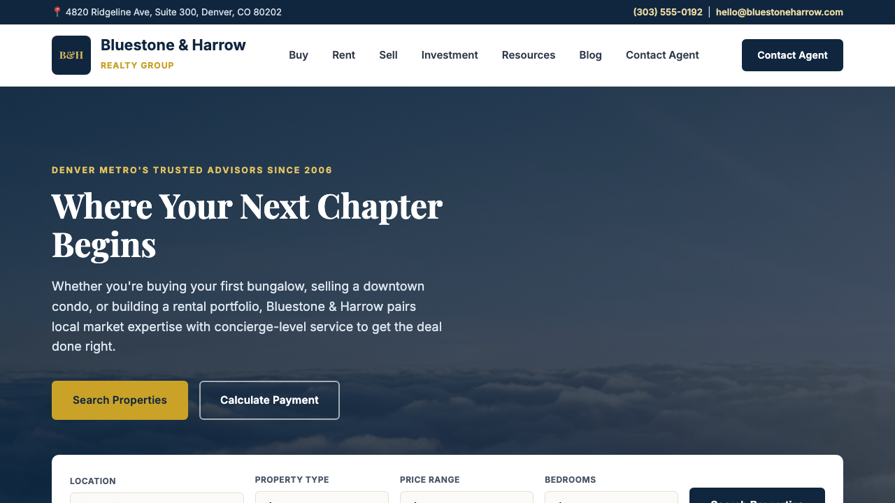 View Real Estate page