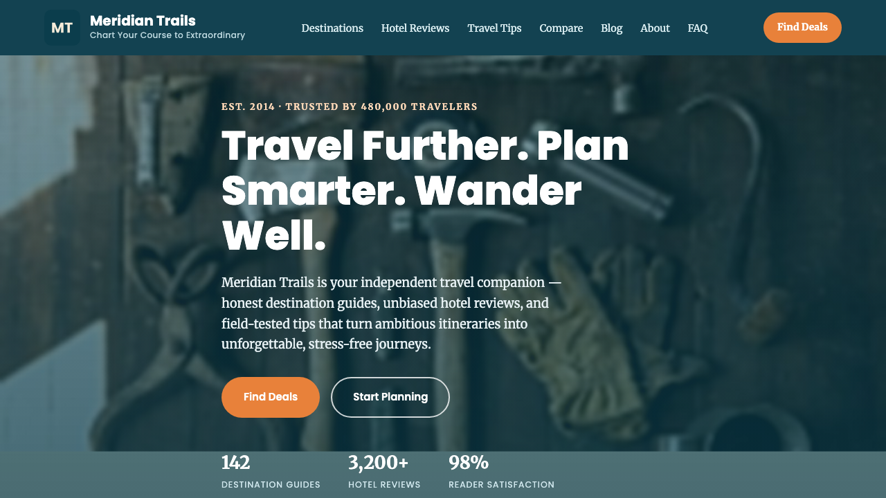 View Travel page