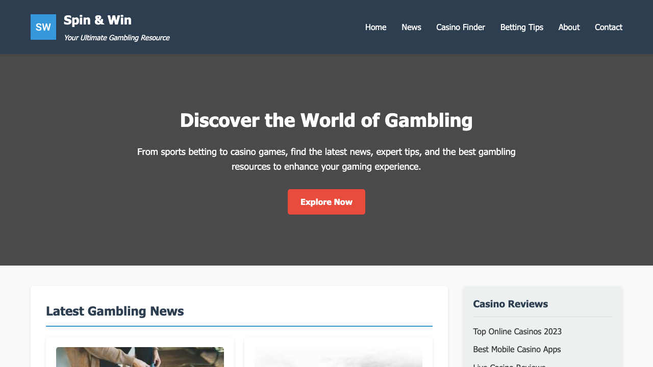 View Gambling Casinos page