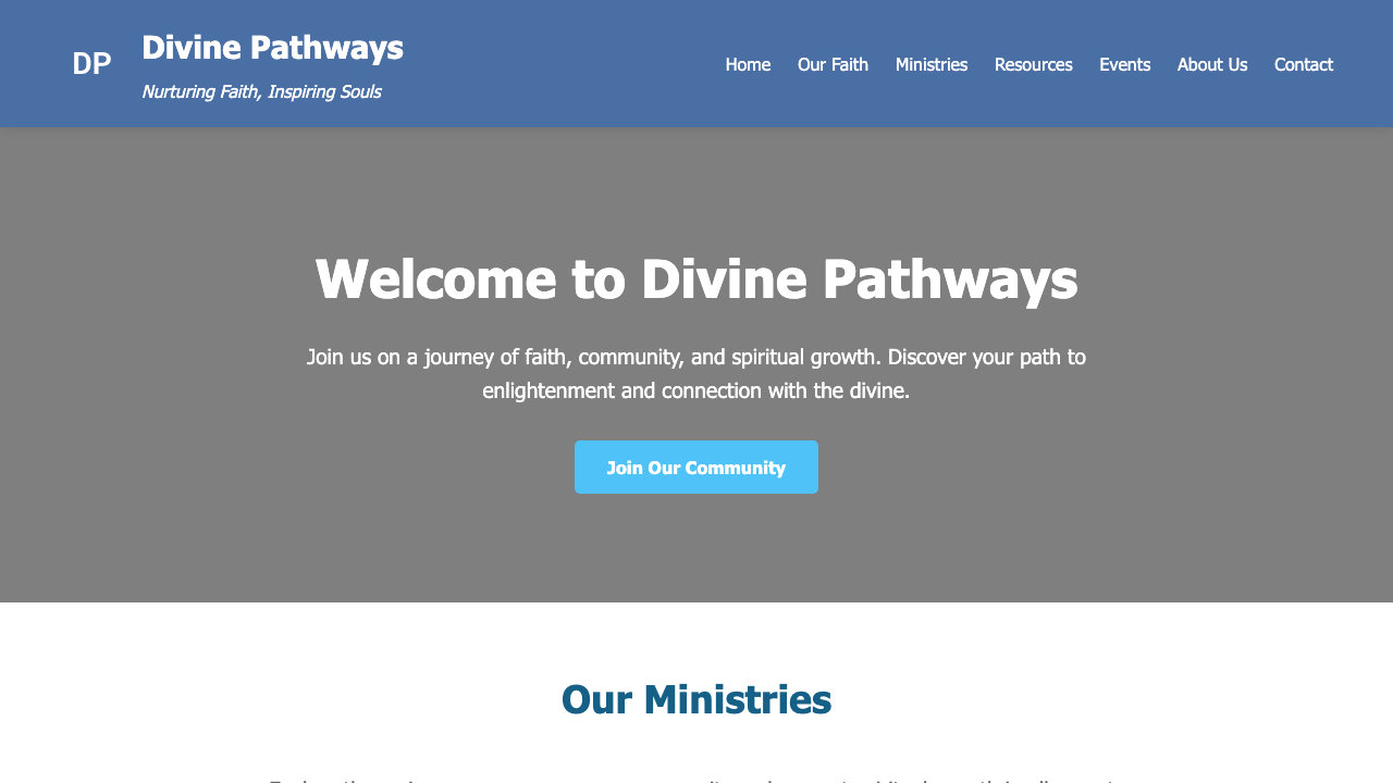 View Religion and Spirituality page