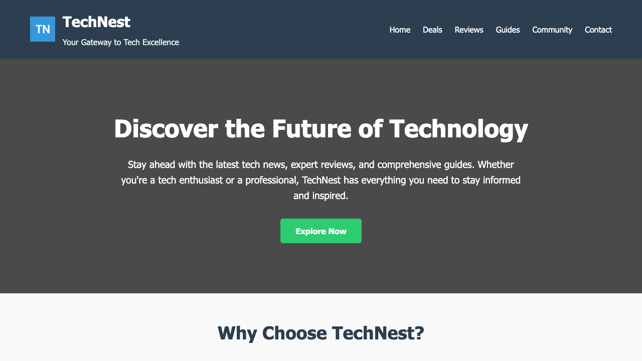 View Technology and Computing page