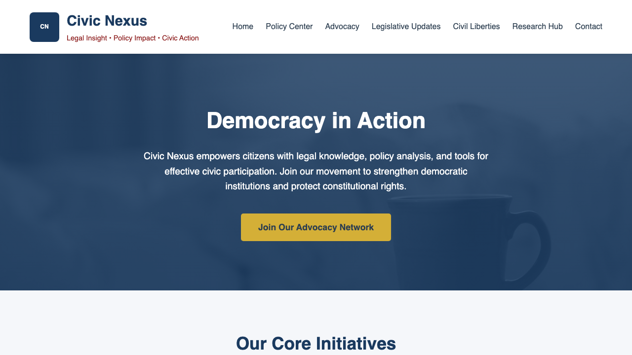 View Law Government and Politics page