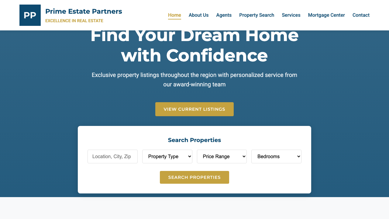 View Real Estate page