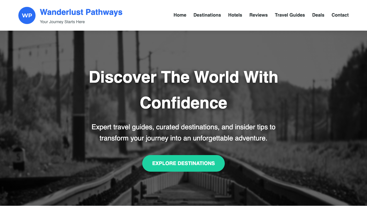 View Travel page