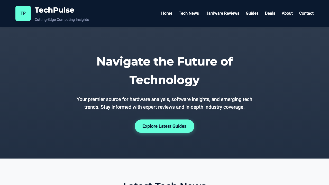 View Technology and Computing page