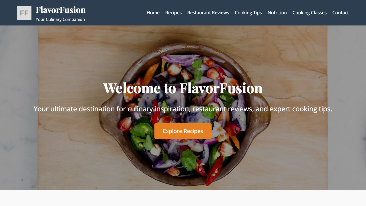 View Food and Drink page