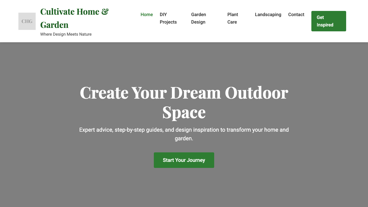 View Home and Garden page