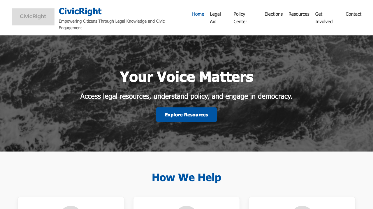 View Law Government and Politics page