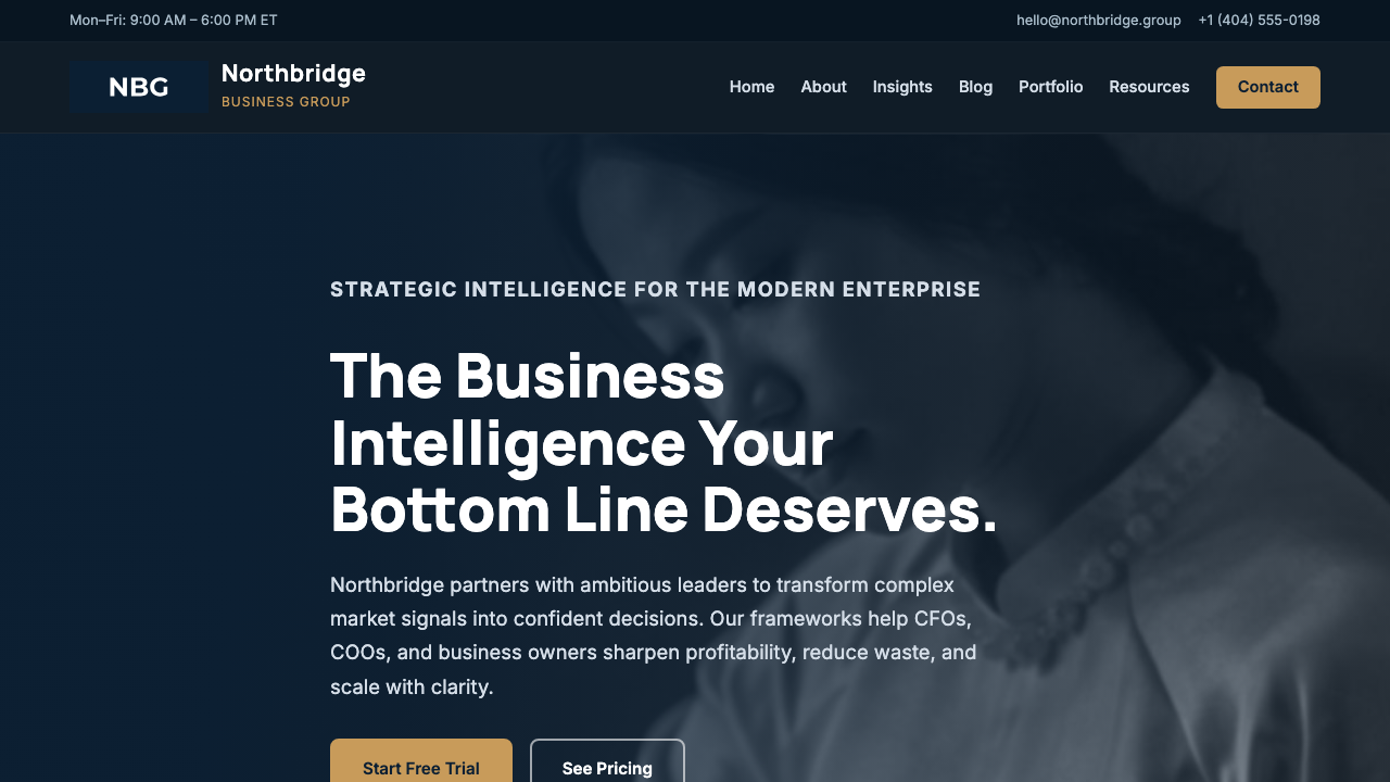 View Business page