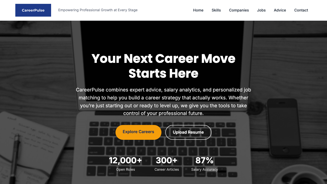 View Careers page