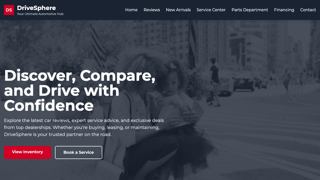 View Automotive page