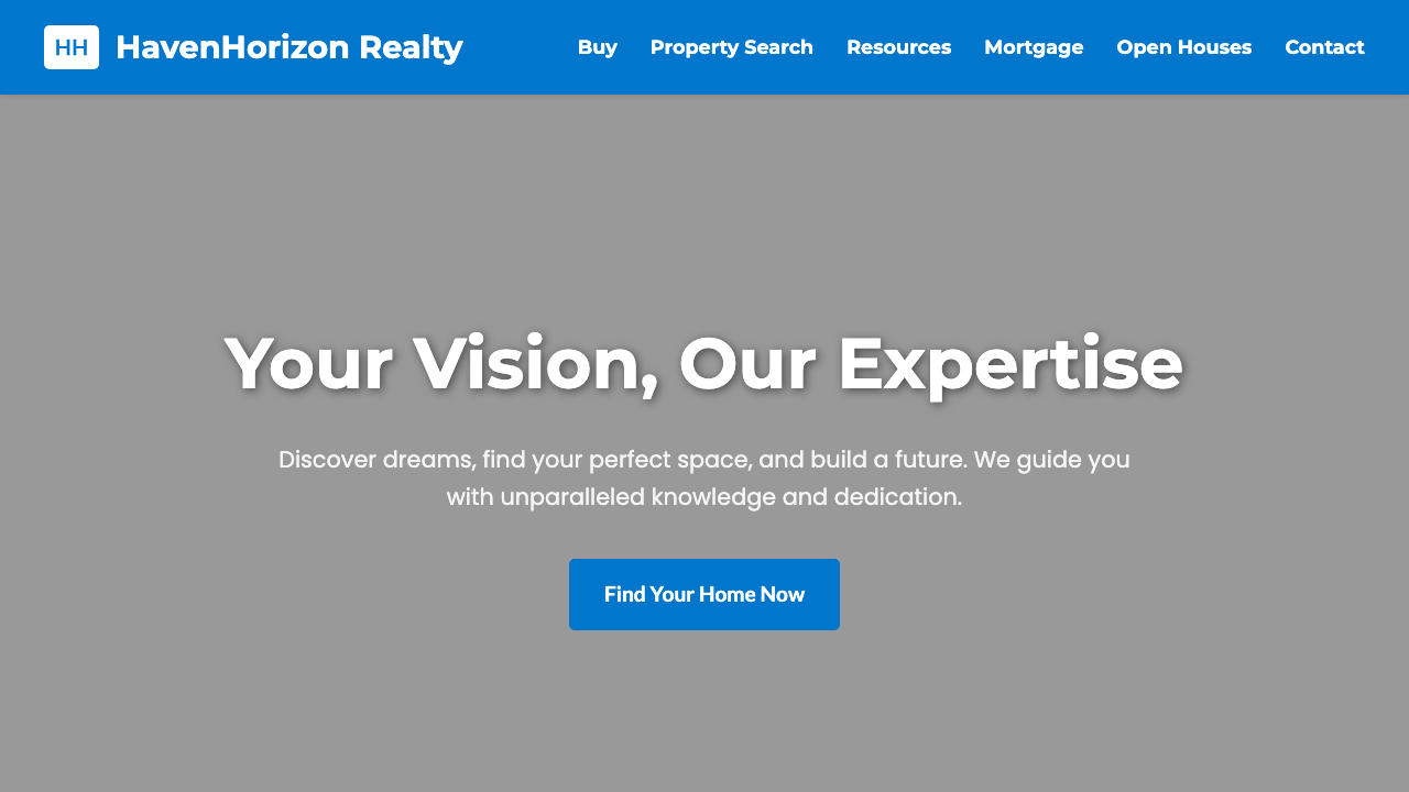 View Real Estate page