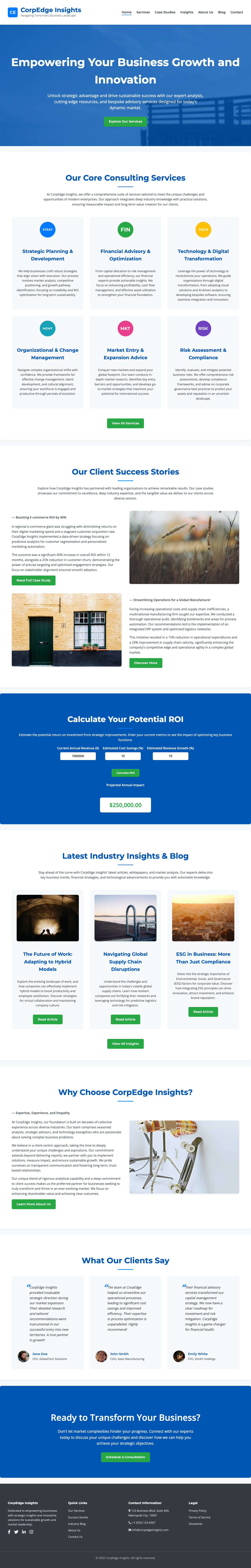 Business page with AIMAC score 4.3 (11 serious violations)