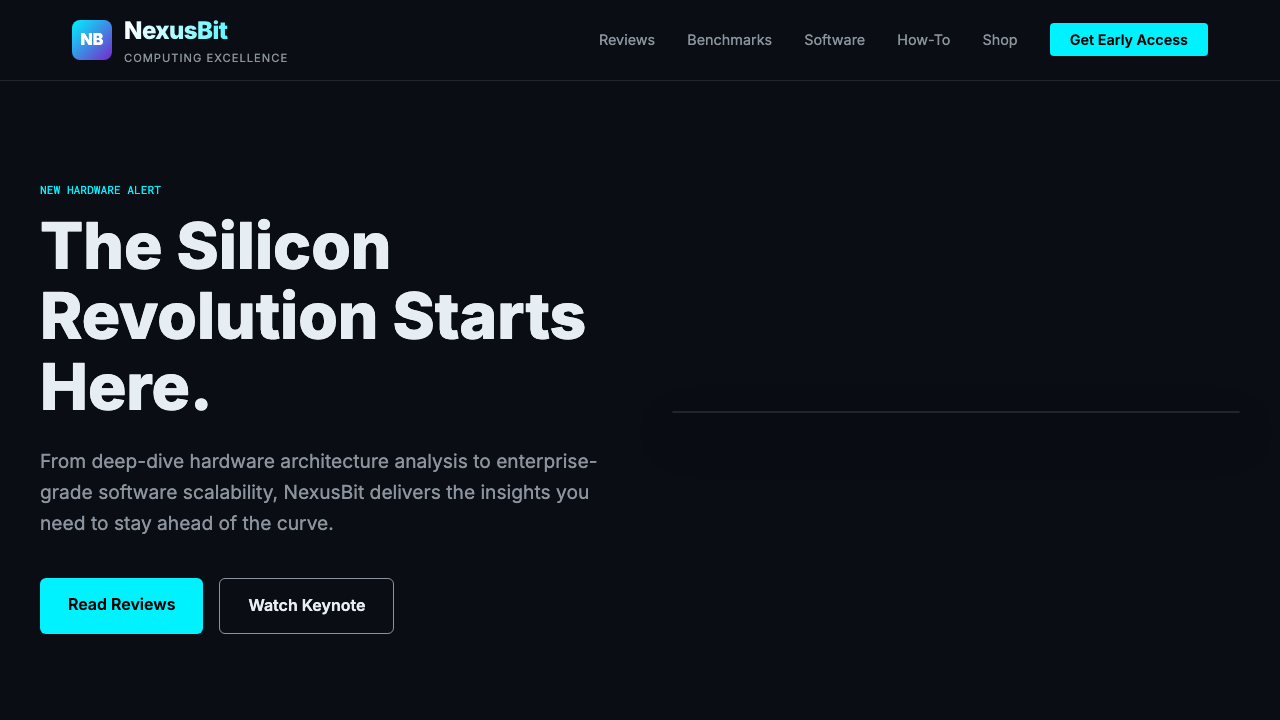 View Technology and Computing page