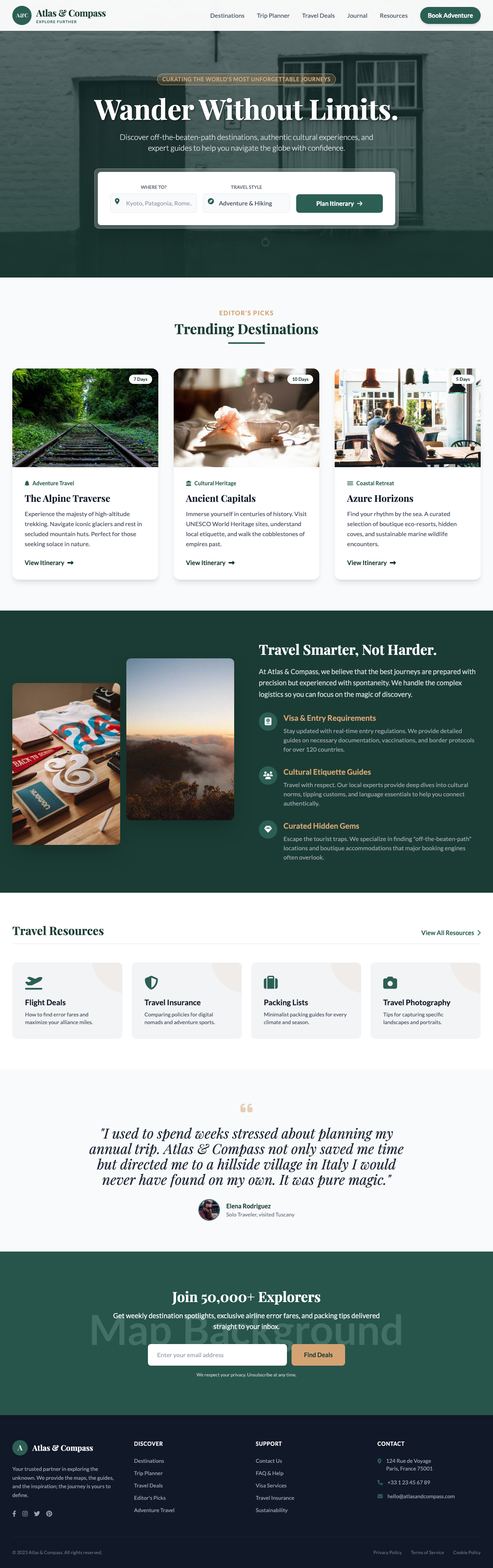 Travel page with AIMAC score 12.5 (1 critical and 9 serious violations)