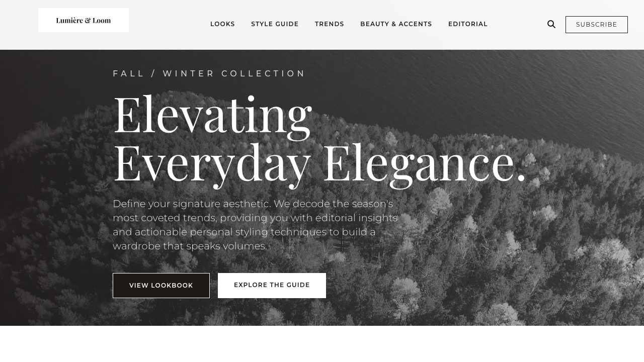 View Style and Fashion page