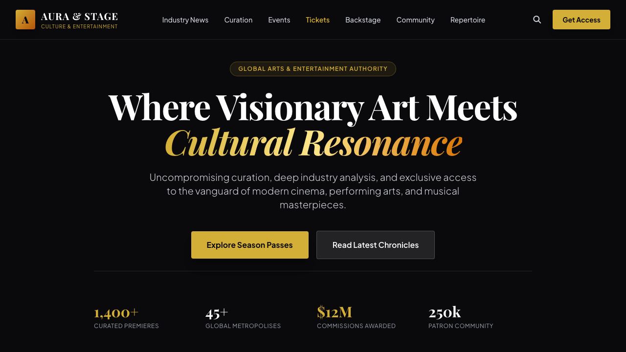 View Arts and Entertainment page