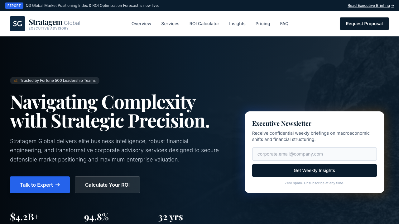 View Business page
