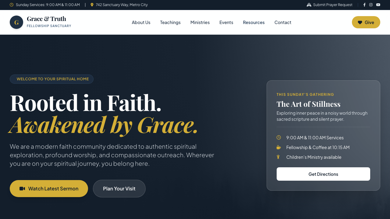 View Religion and Spirituality page