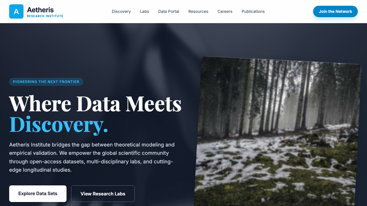 View Science page