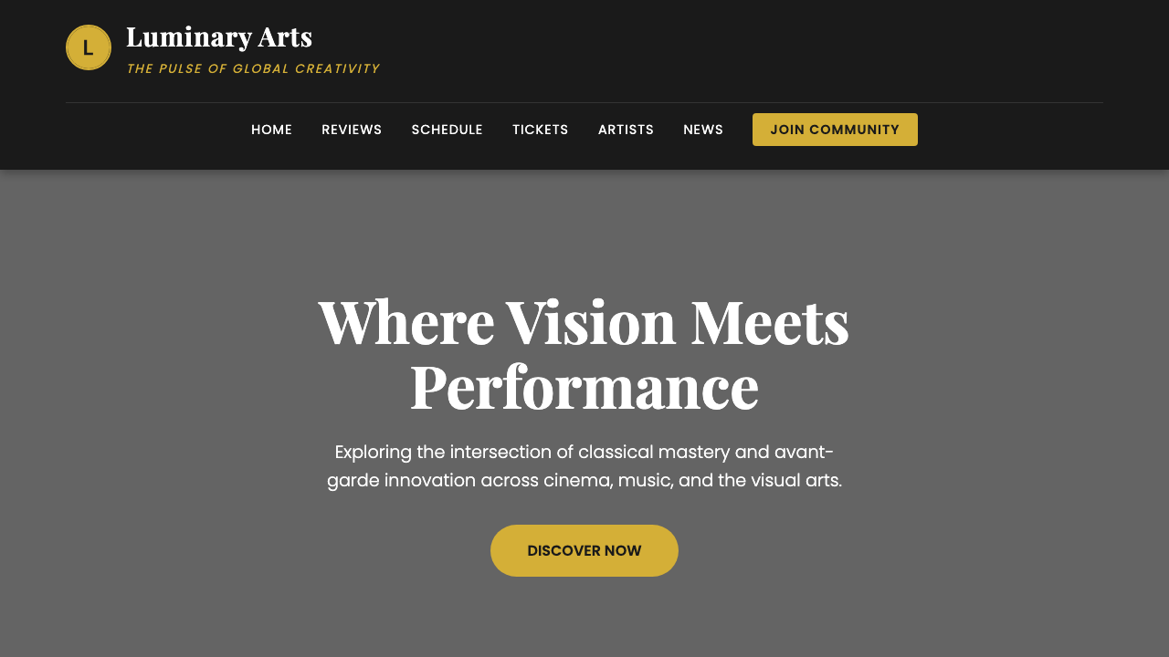 View Arts and Entertainment page