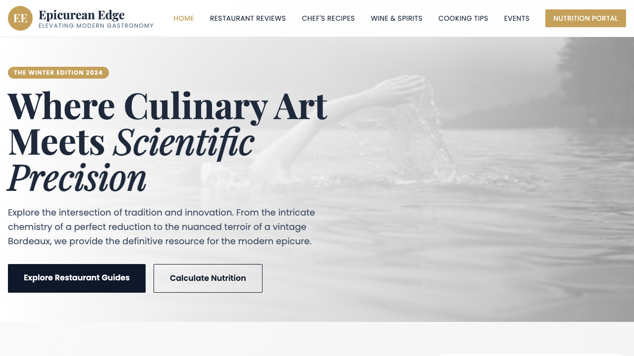 View Food and Drink page