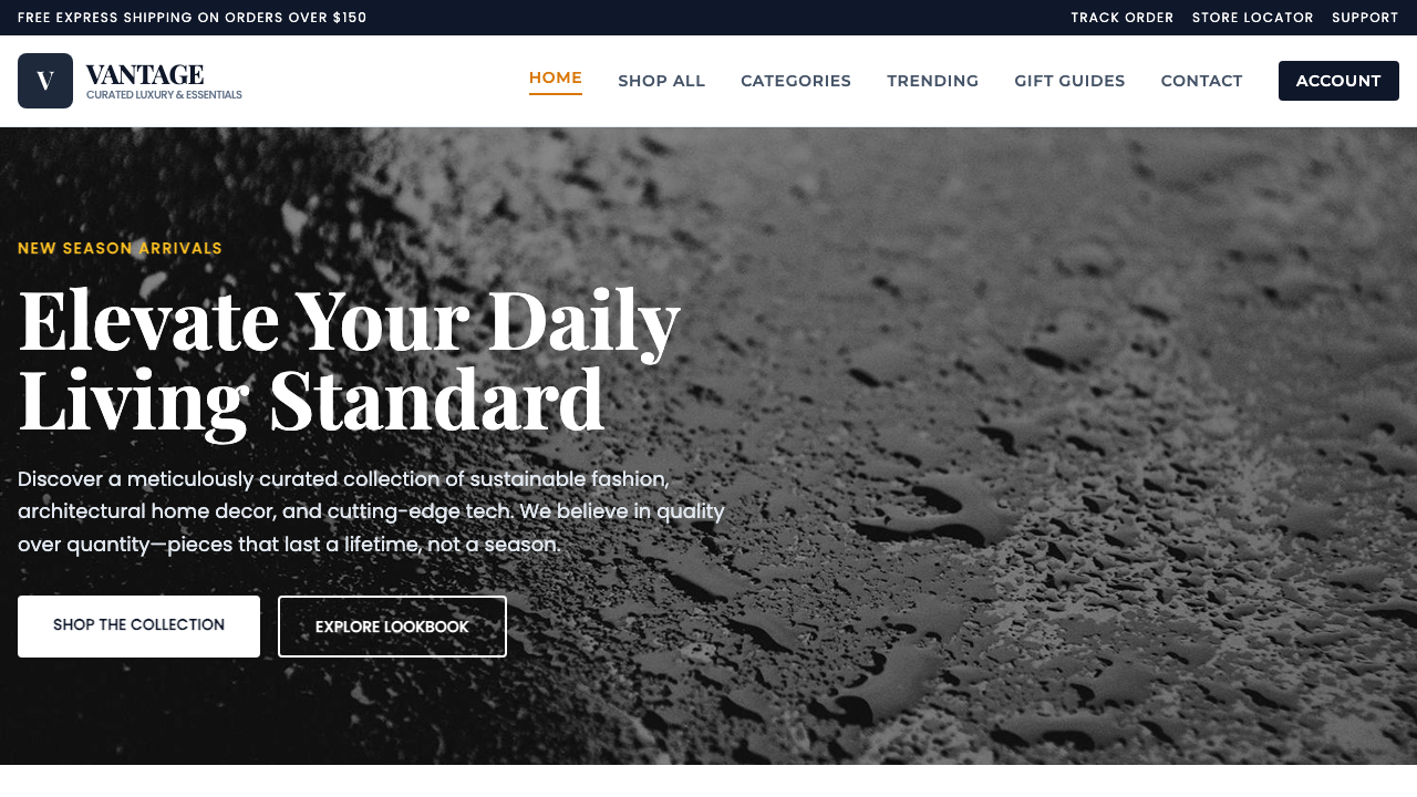 View Shopping page