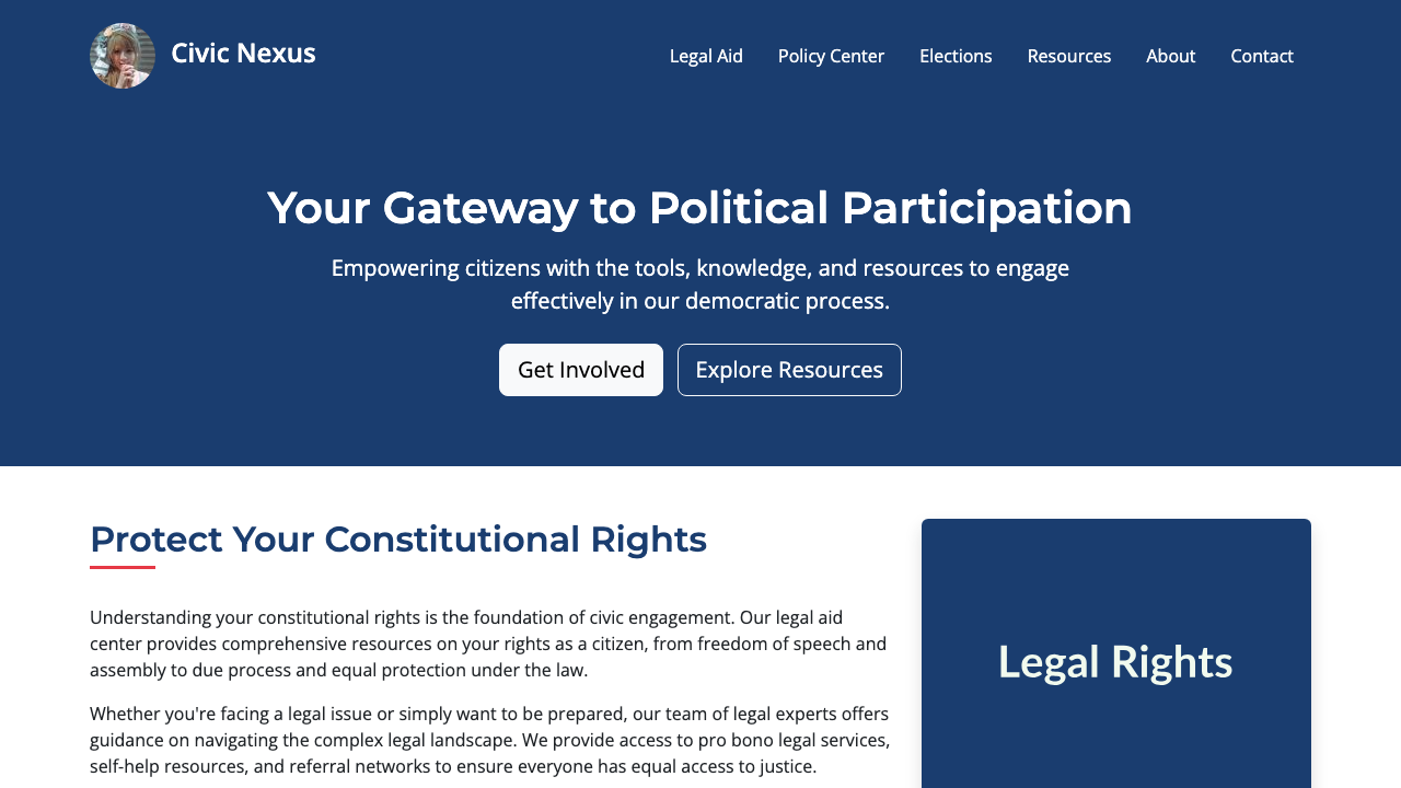 View Law Government and Politics page