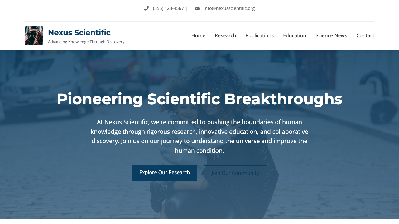 View Science page