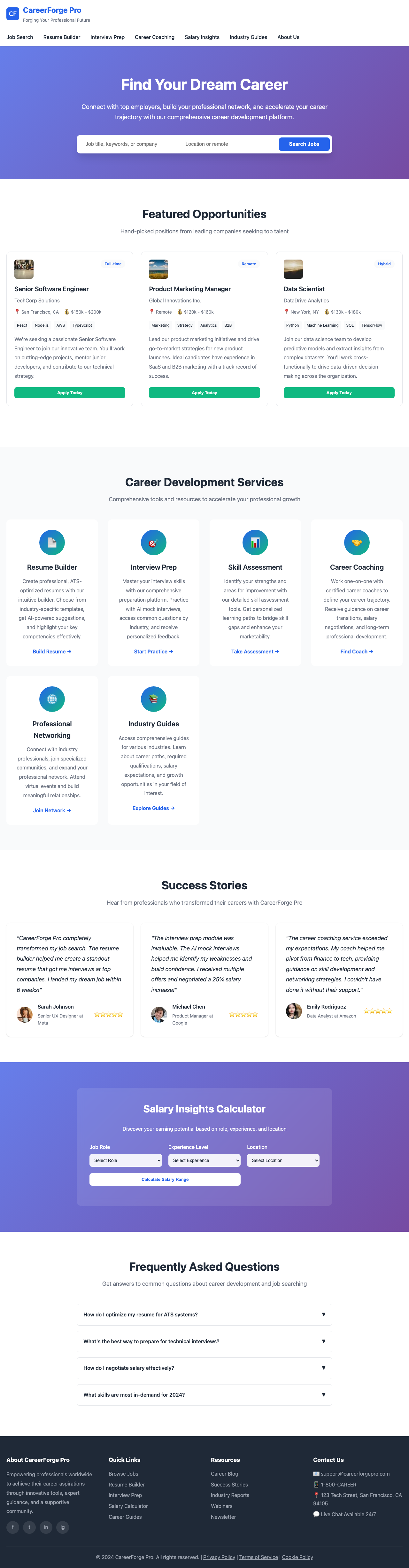 Careers page with AIMAC score 3.5 (5 serious violations)