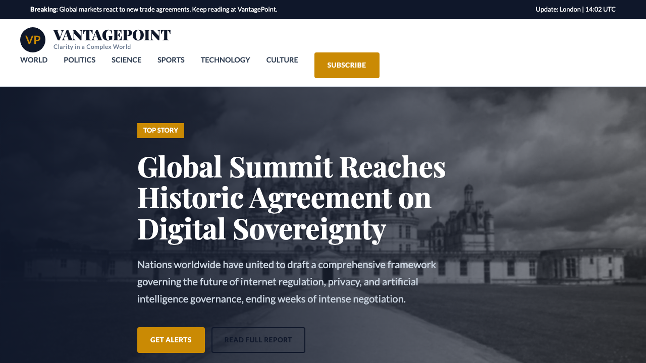 View News Weather Information page