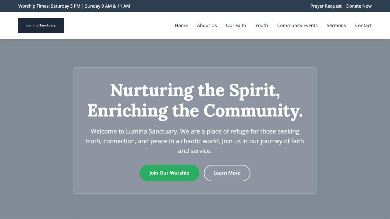 View Religion and Spirituality page