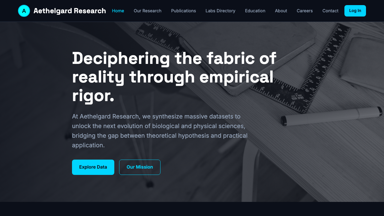 View Science page