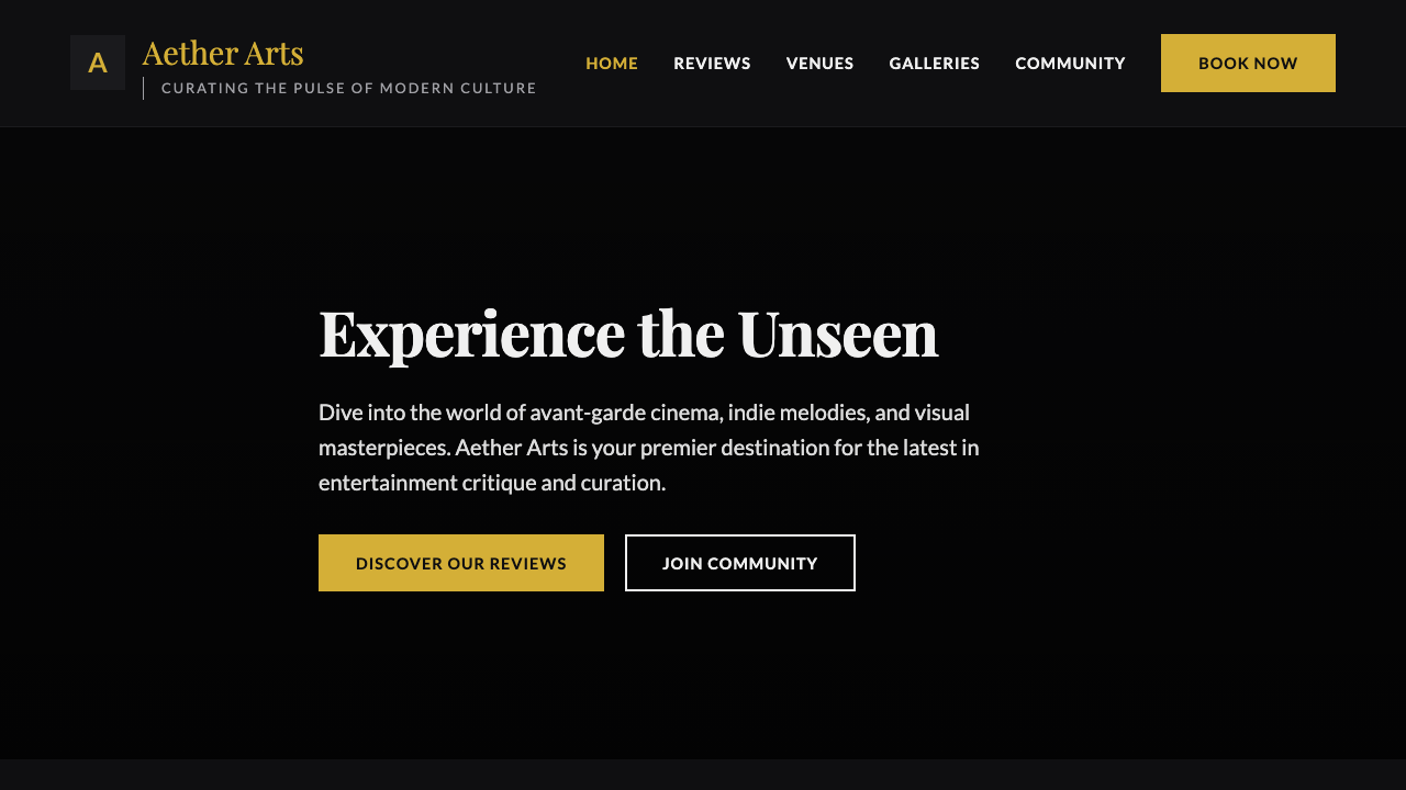 View Arts and Entertainment page