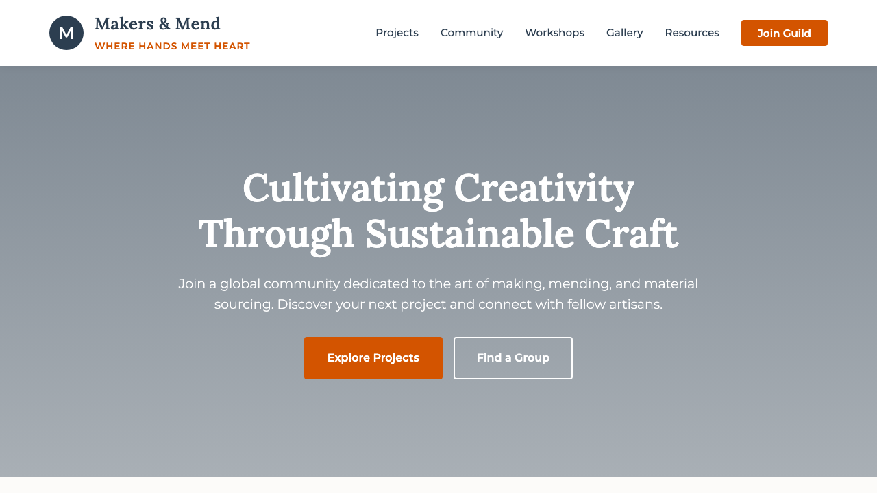 View Hobbies and Interests page