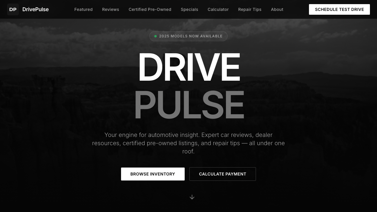 View Automotive page
