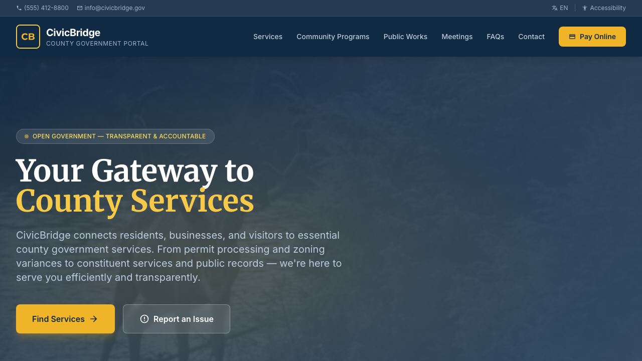 View Government page