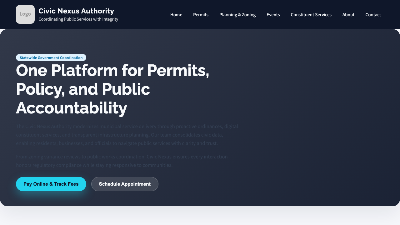 View Government page