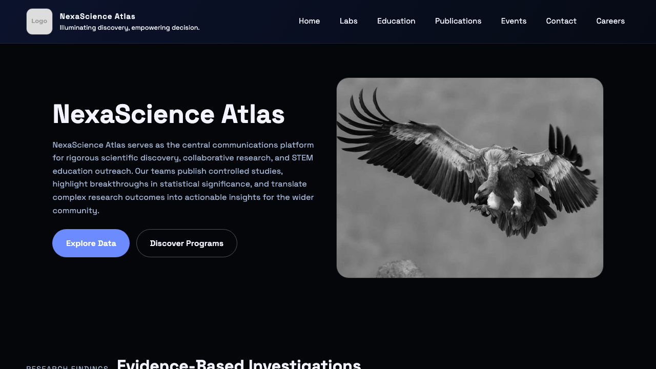 View Science page